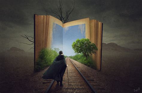 Journey Book Photoshop manipulation Tutorial Surrealism - Photoshop sQuer