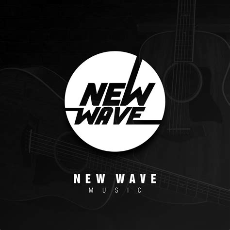 New Wave Music Logo | New wave music, Music logo, Logo design