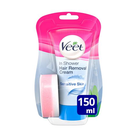 Buy Veet In Shower Hair Removal Cream Sensitive | Chemist Direct