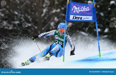 Audi FIS World Cup - Women S Giant Slalom Editorial Stock Photo - Image ...