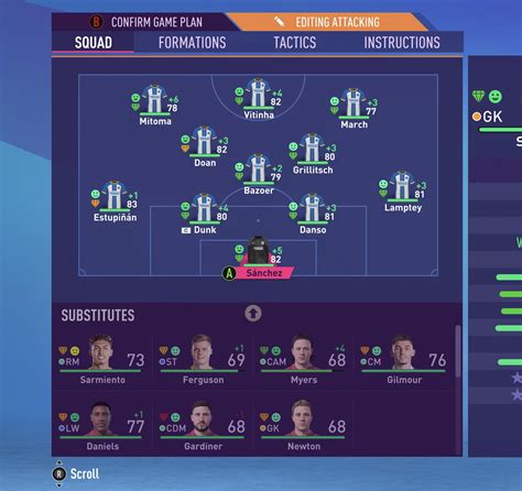 Brighton third season squad. Thoughts? : r/FifaCareers