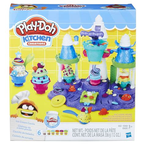 Play-Doh Ice Cream Castle Food Set - Walmart.com - Walmart.com