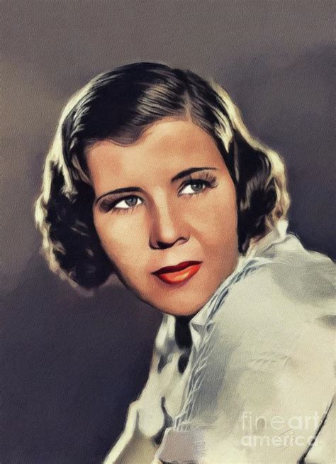 Mary Treen, Vintage Actress Painting by Esoterica Art Agency