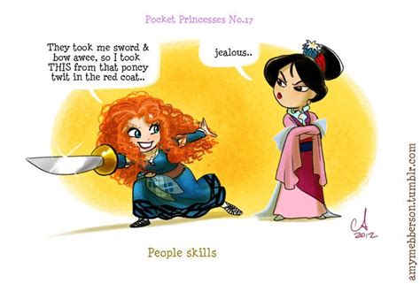 Pocket Princesses by Amy Mebberson | Disney princess comics, Pocket ...