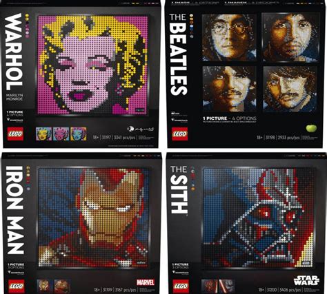 LEGO Art Sets Officially Announced - The Brick Fan