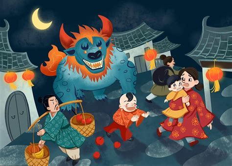 The Legend of the Chinese New Year — Guo Nian | by NEWYES | Medium