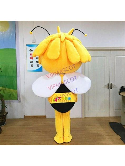 Maya The Bee Mascot Costume Suit Cosplay Animal Fancy Dress Outfit Adult Parade