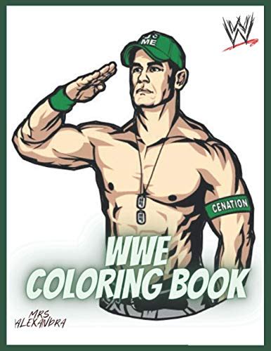 WWE Coloring Book: Coloring Book for Kids and Adults with Fun, Easy ...