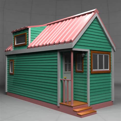 3D model tiny house - TurboSquid 1168578