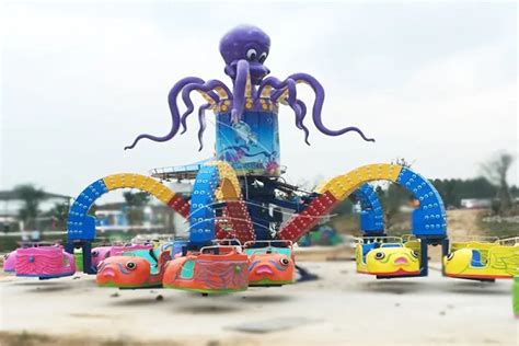 Octopus Carnival Ride | Colorful | Factory Price