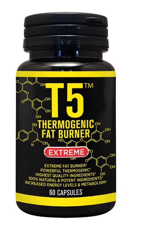 T5 FAT BURNER SLIMMING DIET PILLS WEIGHT LOSS CAPSULES (Capsules 300