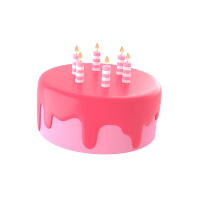 🎂 Birthday Cake - Royalty-Free GIF - Animated Sticker - Free PNG - Animated Icon