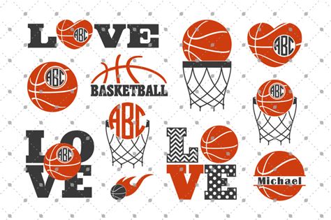 Basketball SVG Files By SVG Cut Studio | TheHungryJPEG