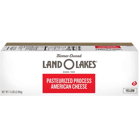 Land O Lakes® American Cheese Loaf, Yellow | Land O’Lakes Foodservice