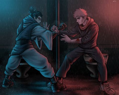 Choso vs Itadori Yuji by JakubLicak on DeviantArt