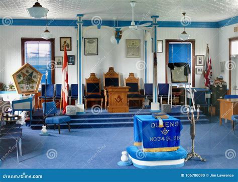 Queens Masonic Lodge, Cape Breton Editorial Image - Image of cape ...