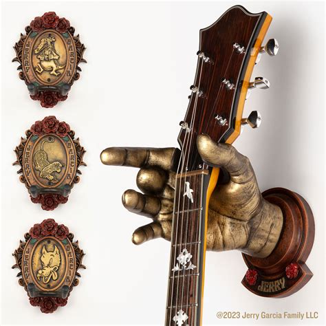 GuitarGrip Launches Signature Jerry Garcia Guitar Hanger Collection ...