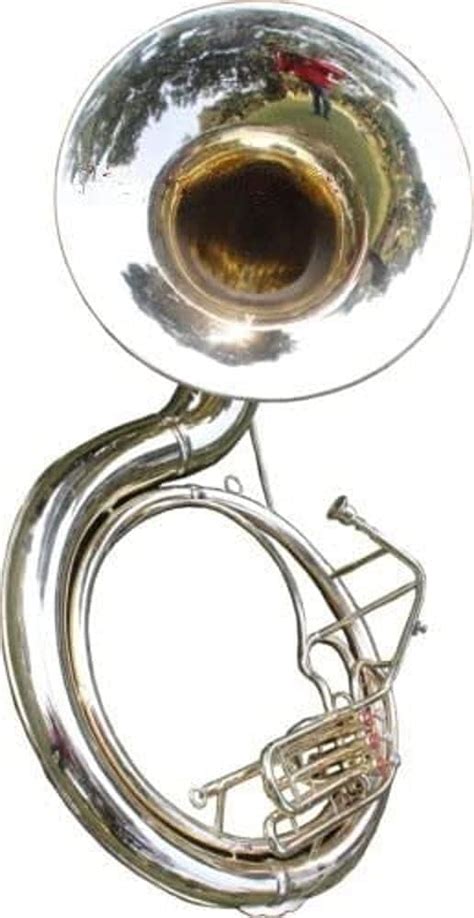 Amazon.com: Queen Brass Sousaphone 25 Valve Big Tuba Made Of/Full Brass ...