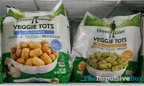 SPOTTED ON SHELVES: Green Giant Veggie Tots (Cauliflower and Broccoli & Cheese) - The Impulsive Buy