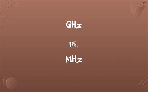 GHz vs. MHz: Know the Difference