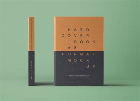 Blank Book Cover Mockup - Book Cover Blank White Mockup Model Vector ...