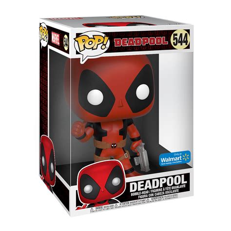 Funko POP! Marvel: Deadpool - 10" Deadpool Thumbs Up (Red) - Walmart ...