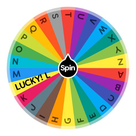 Which letter of the alphabet are you!🤔 | Spin the Wheel - Random Picker