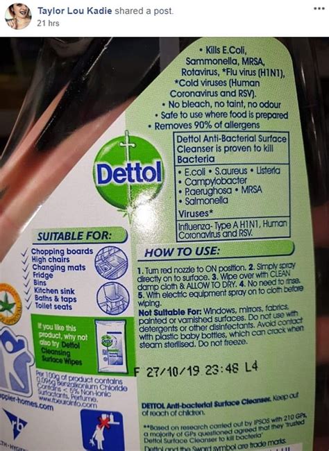 Dettol CAN'T kill the deadly Wuhan coronavirus that has reached UK ...