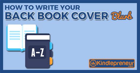 How to Create a Back Book Cover Blurb that Sells