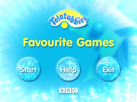 Teletubbies 2 Favorite Games Menu Screen (1999) by purpleTinkywinky on DeviantArt