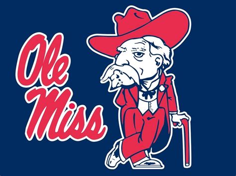 Colonel Reb, former official mascot of Ole Miss Rebels free image download