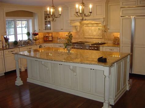 Venetian Gold Granite With White Cabinets | Granite New Venetian Gold ...