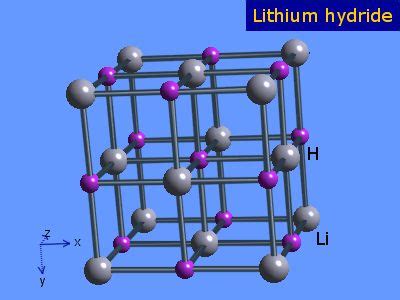 WebElements Periodic Table » Lithium » lithium hydride