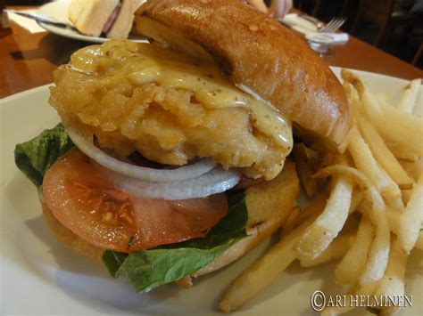 Honey mustard chicken burger in harajuku | Read more about t… | Flickr
