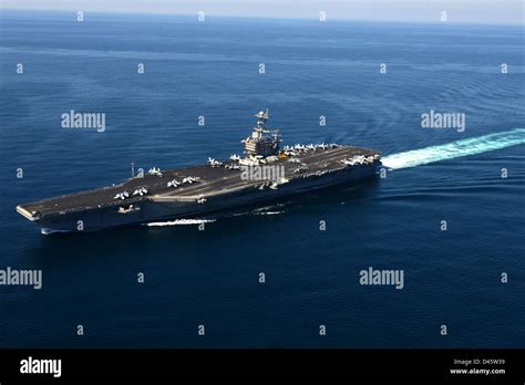 USS John C. Stennis at sea Stock Photo - Alamy