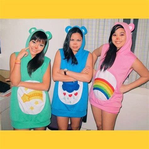 Pin for Later: 3 of a Kind: 21 Trio Costumes to Wear With Your Best Friends Care Bears | Trio ...