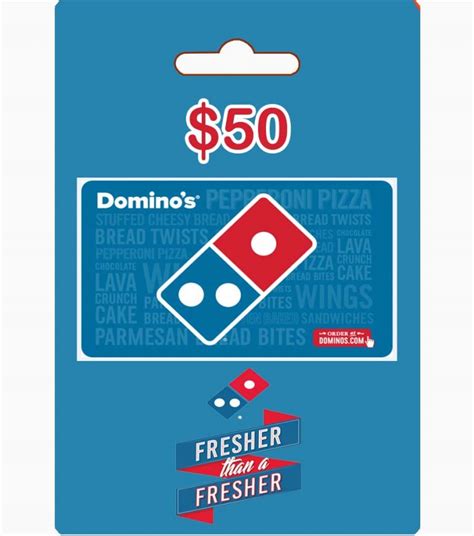 $50 Domino's Gift Card (US) | GiftChill.co.uk