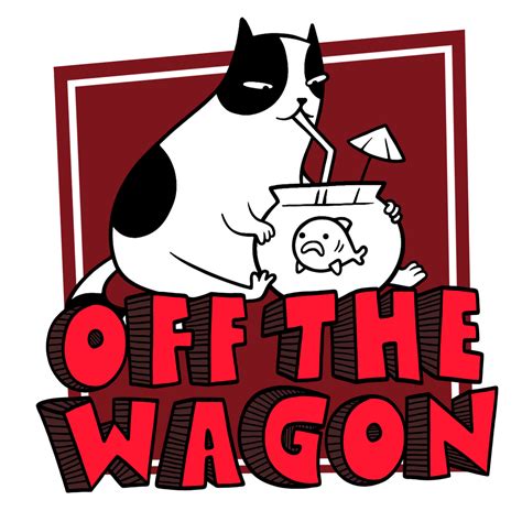 Off the Wagon 2" x 2" Sticker – Off the Wagon Shop