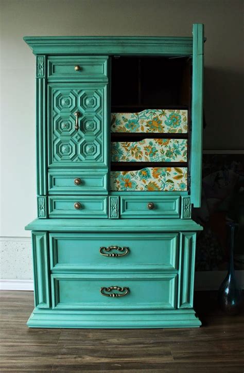 Re-tiqued by:: Strangers in the night featuring a MINT ARMOIRE | Refinishing furniture ...