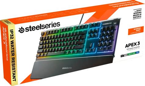 SteelSeries Apex 3 Gaming Keyboard REVIEW - witchdoctor.co.nz