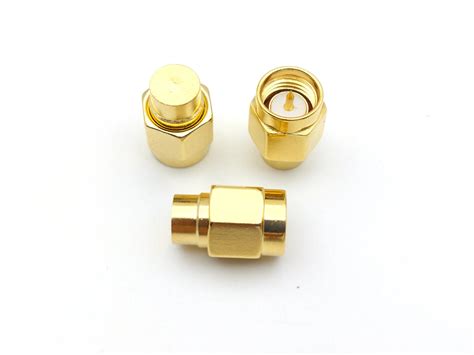 1000pcs brass SMA 50 OHM Coaxial Termination LOADS SMA male ADAPTER connector-in Connectors from ...