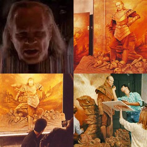 Instead of turning into the floating head, Vigo should have just spoken from the painting and ...