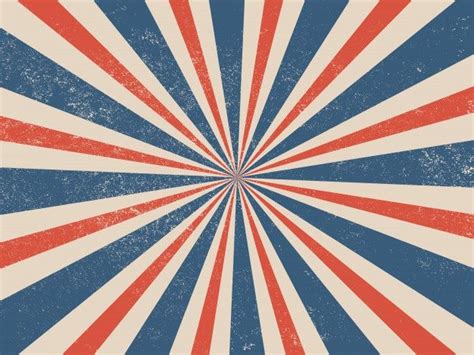 Premium Vector | Blue and red patriotic retro burst background | Retro ...