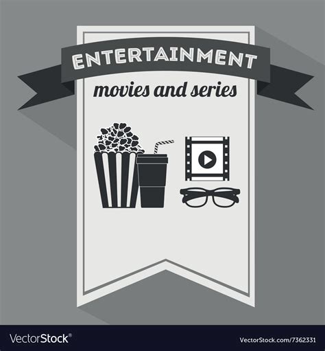 Entertainment concept design Royalty Free Vector Image