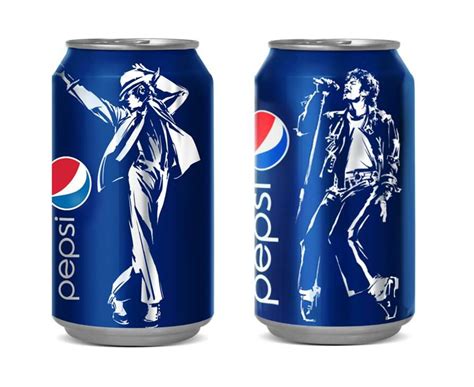 Pepsi Released a limited Edition Michael Jackson cans, May pack NFC chips