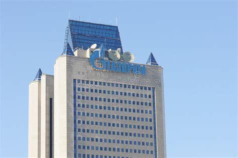 The Headquarters of Gazprom in Moscow Editorial Stock Image - Image of office, headquarter: 34518199