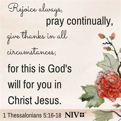 1 Thessalonians 5 :16-18 - Prayers and Petitions