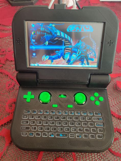 My prototype Raspberry Pi 4 gaming UMPC. : r/raspberry_pi