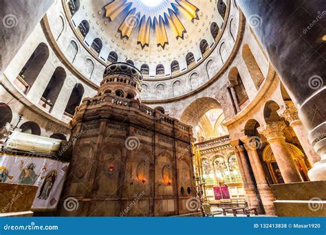 View of Church of the Holy Sepulchre Stock Photo - Image of ...