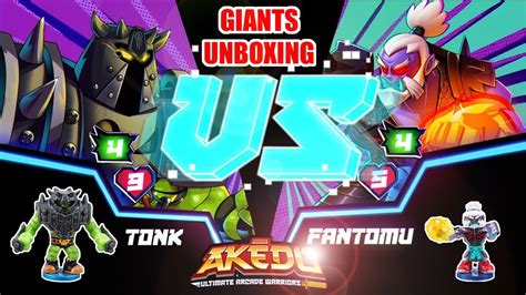 Akedo Series 2 Battle Giants Unboxing & Review - YouTube